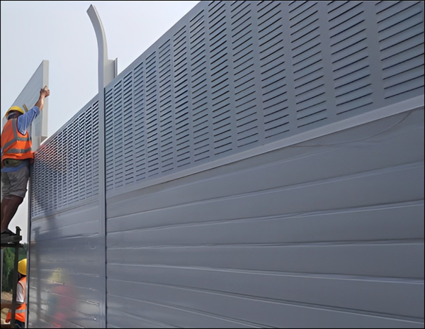 Perforated Sheet Noise Barrier Fence